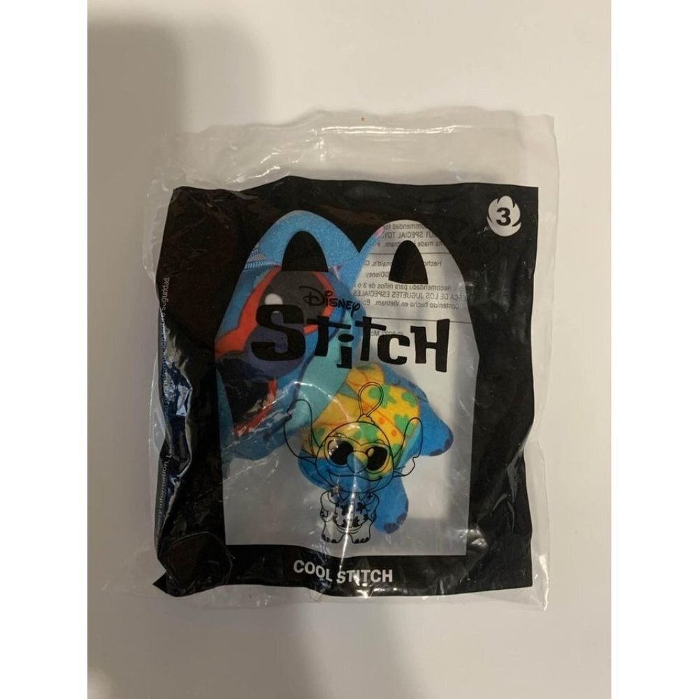 New Disney Stitch McDonalds Plush Toy